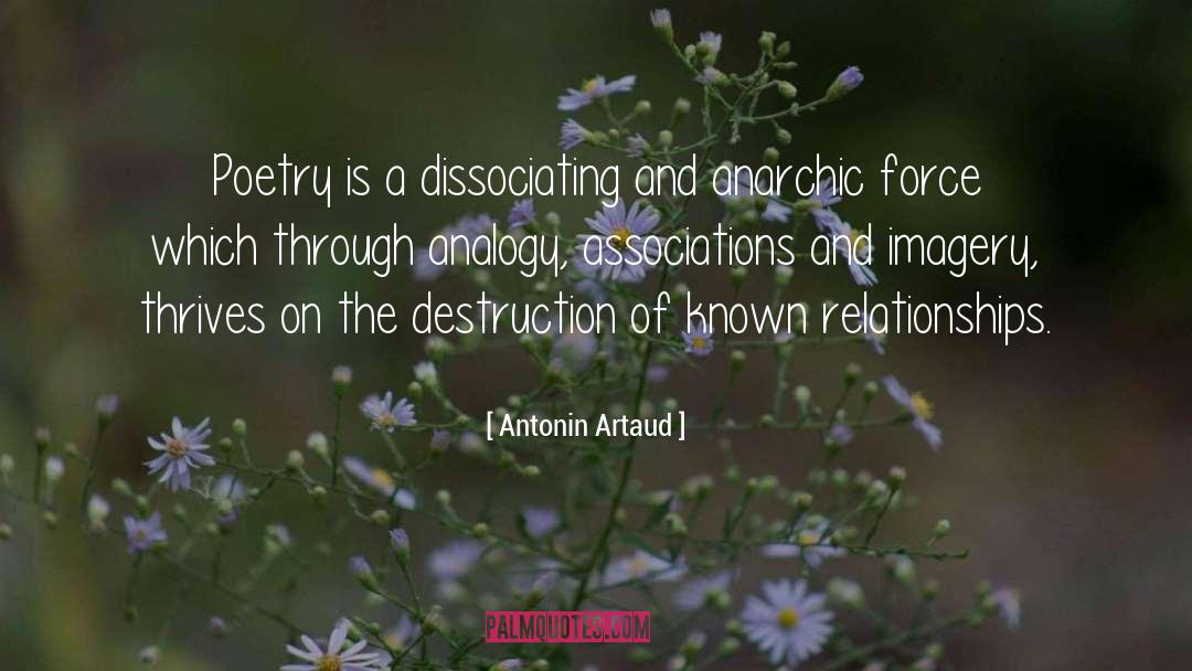 Analogy quotes by Antonin Artaud