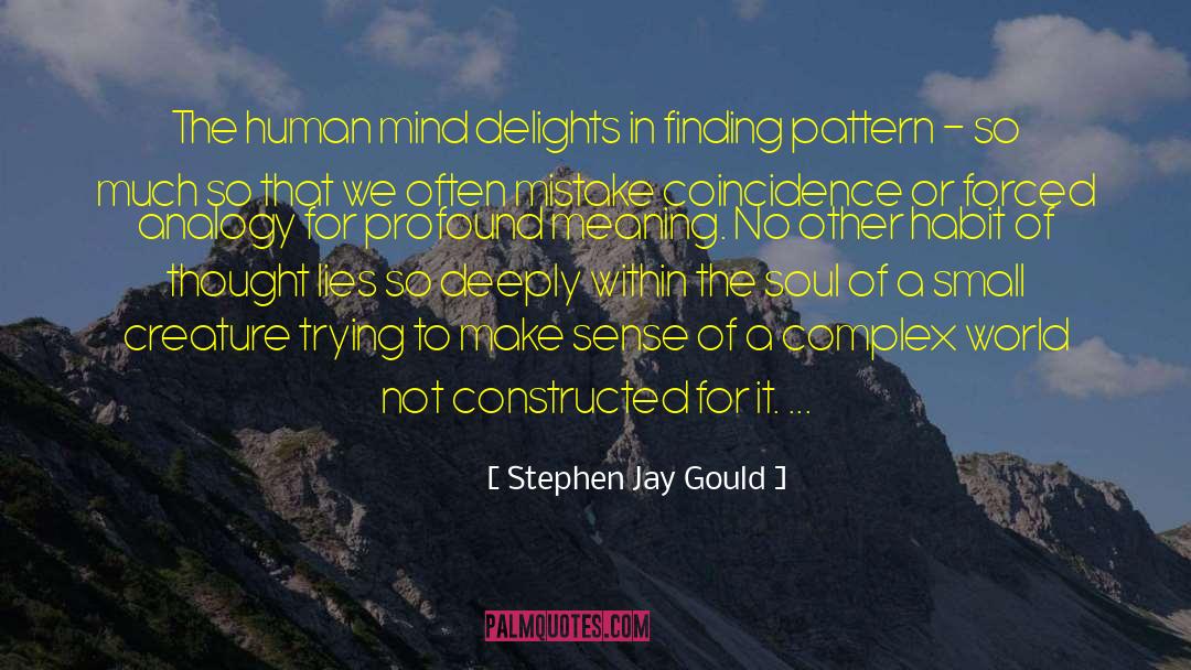 Analogy quotes by Stephen Jay Gould