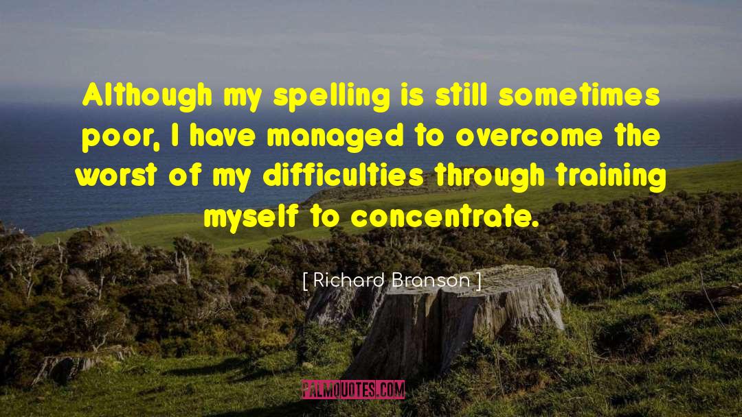 Analysed Spelling quotes by Richard Branson