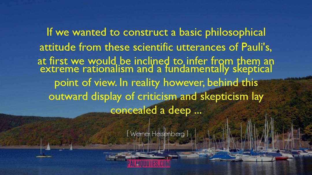 Analyses quotes by Werner Heisenberg