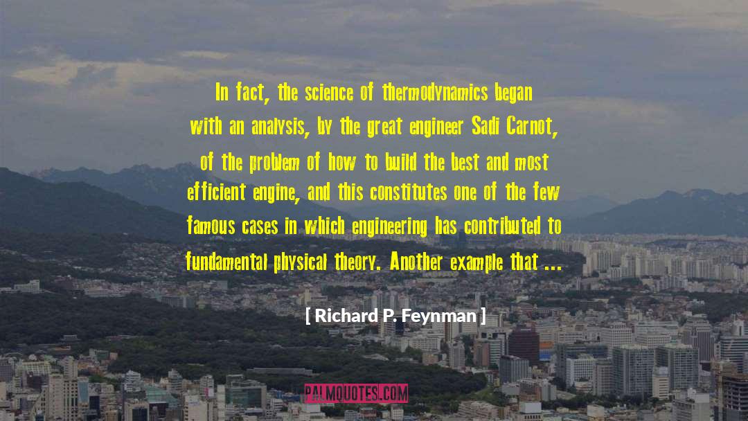 Analyses quotes by Richard P. Feynman