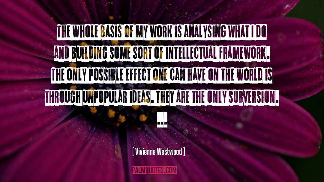 Analysing quotes by Vivienne Westwood