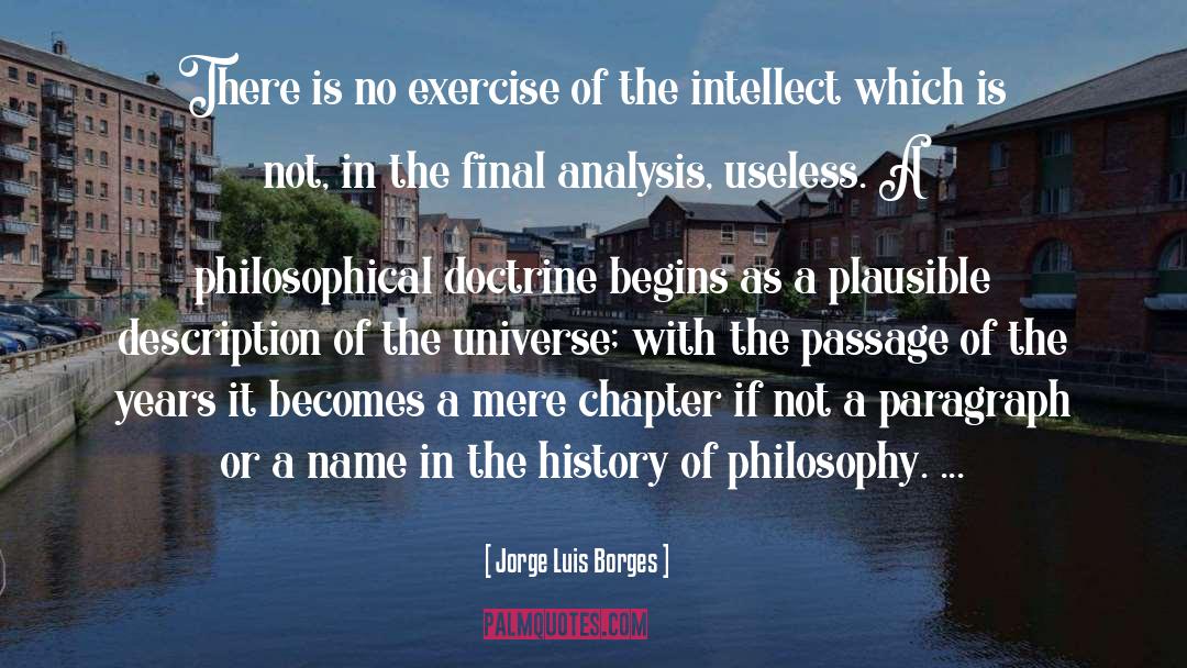 Analysis Of A quotes by Jorge Luis Borges