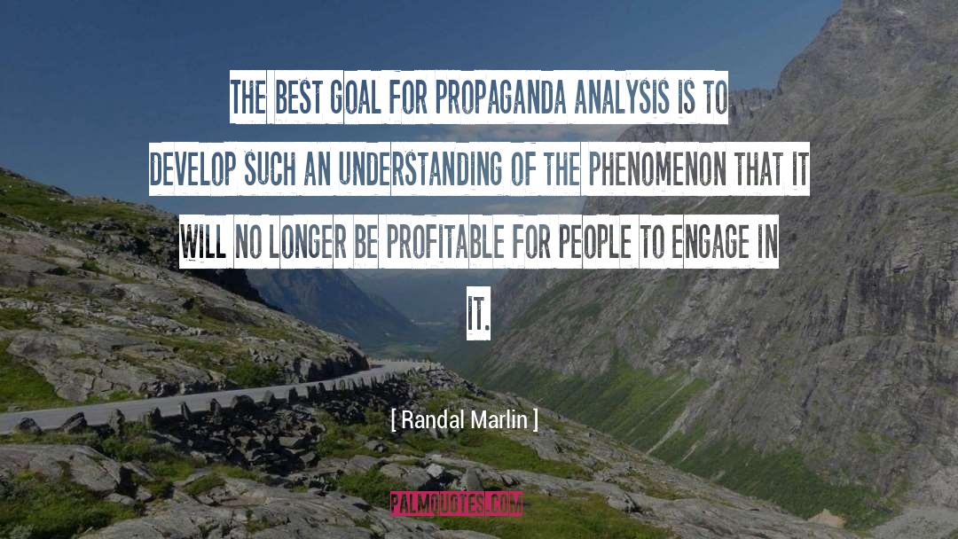 Analysis quotes by Randal Marlin