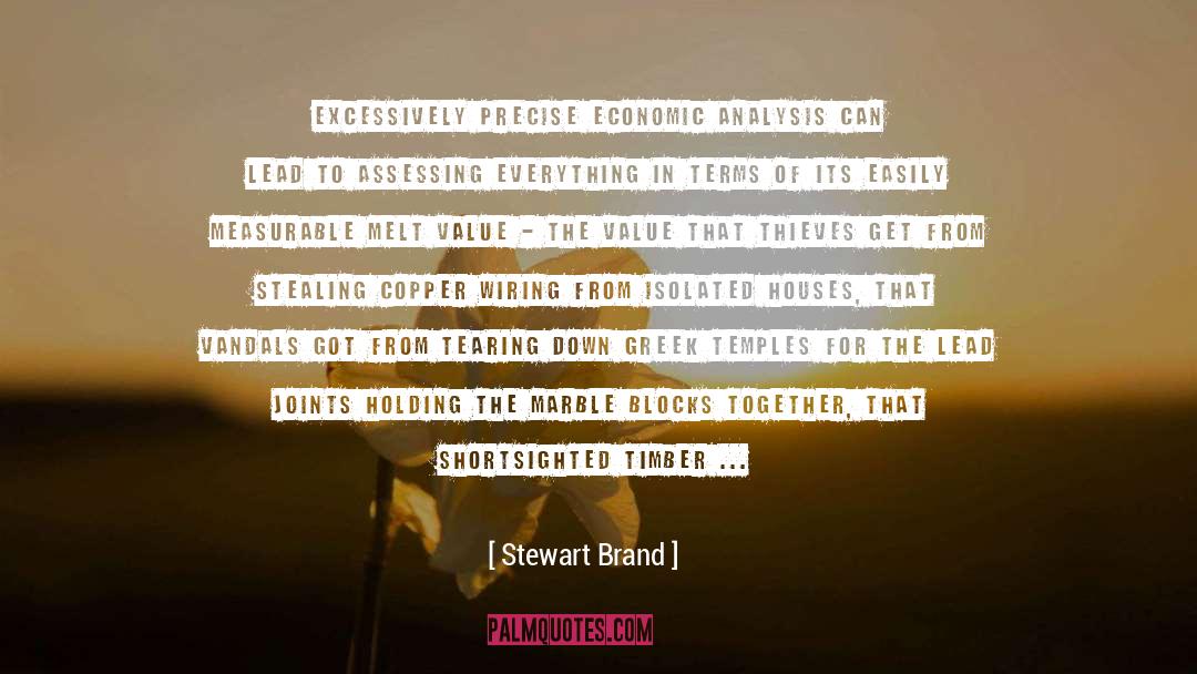 Analysis quotes by Stewart Brand