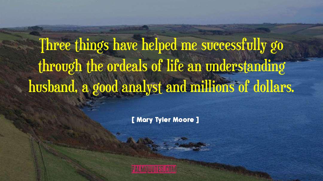 Analysts quotes by Mary Tyler Moore