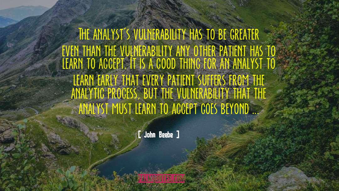 Analytic quotes by John Beebe