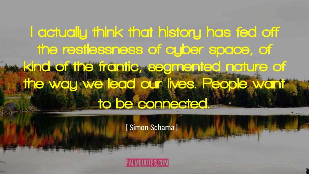 Analytic Thinking quotes by Simon Schama