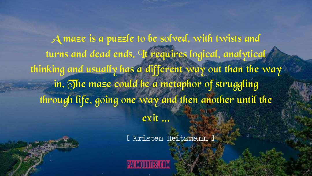 Analytical quotes by Kristen Heitzmann