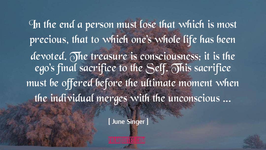 Analytical quotes by June Singer