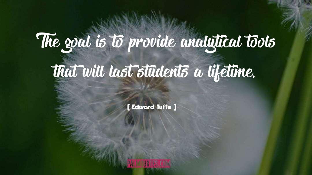 Analytical quotes by Edward Tufte