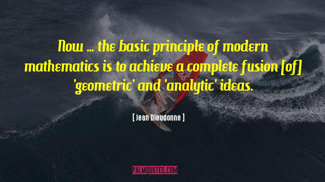 Analytics quotes by Jean Dieudonne