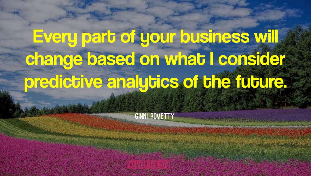 Analytics quotes by Ginni Rometty