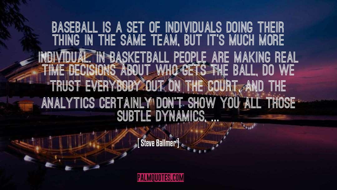 Analytics quotes by Steve Ballmer