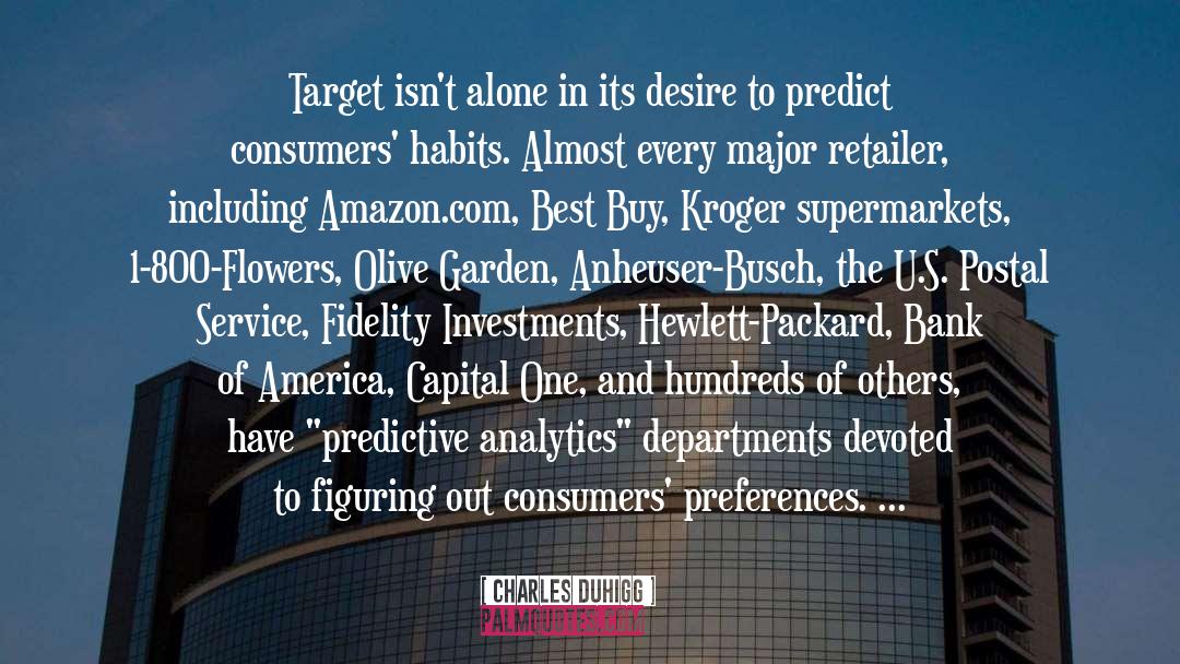 Analytics quotes by Charles Duhigg