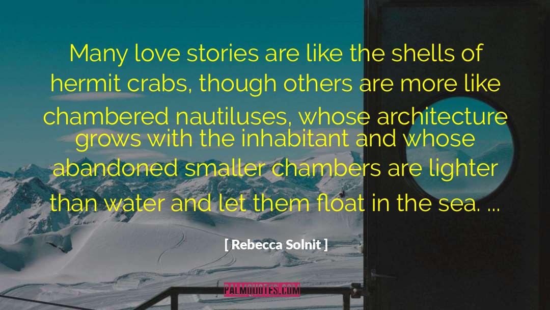 Analytique Architecture quotes by Rebecca Solnit