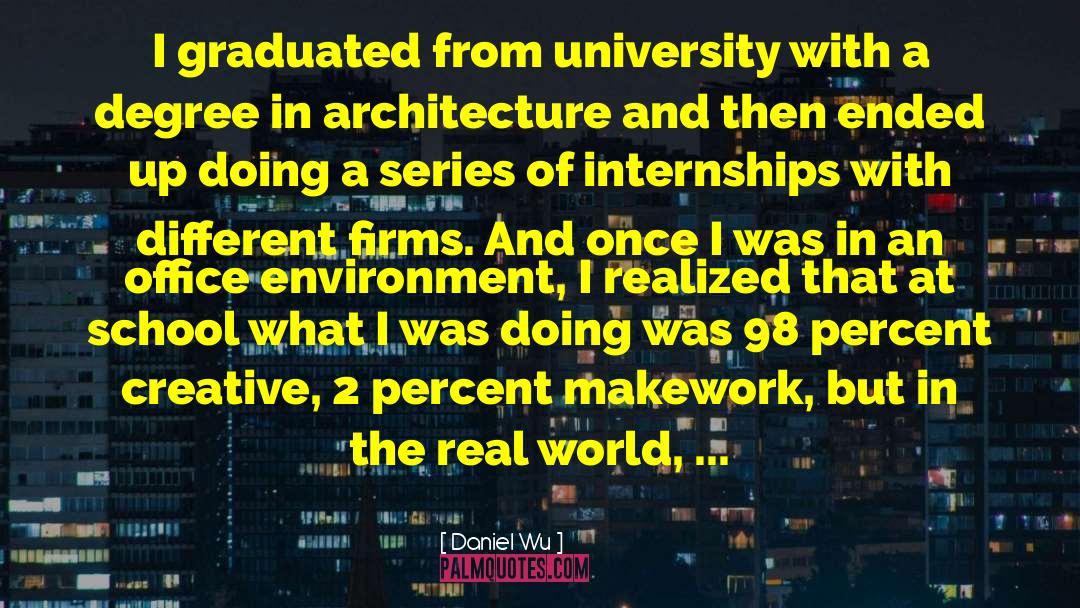 Analytique Architecture quotes by Daniel Wu