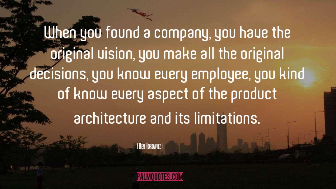 Analytique Architecture quotes by Ben Horowitz