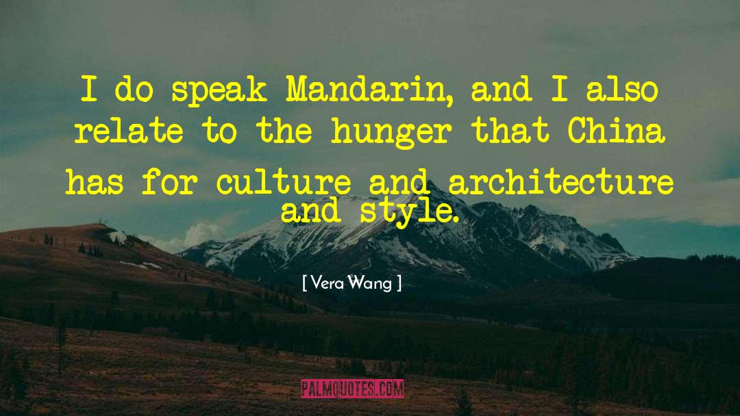 Analytique Architecture quotes by Vera Wang