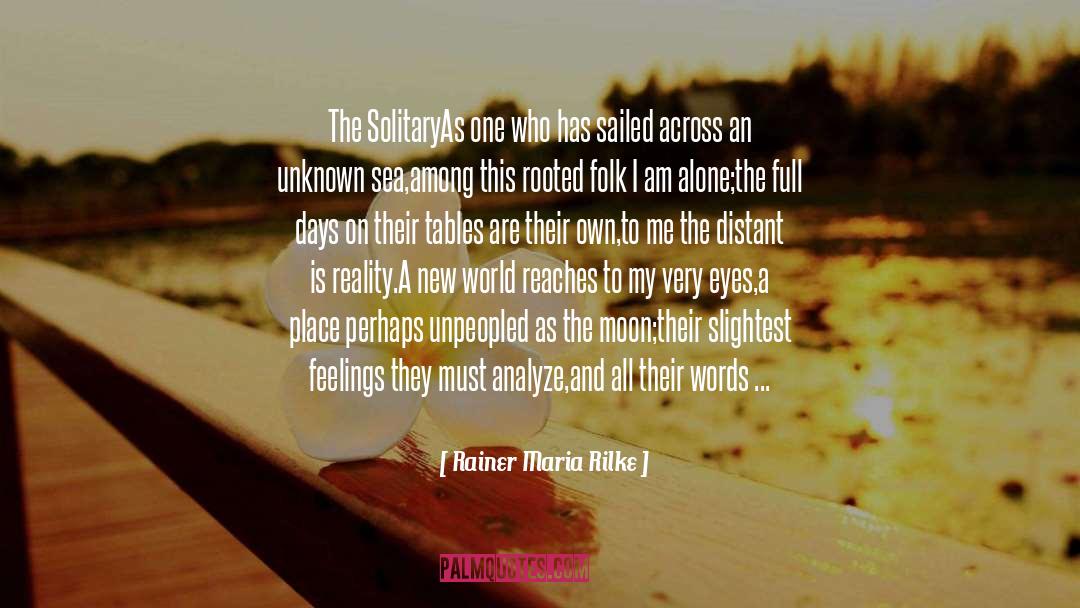 Analyze quotes by Rainer Maria Rilke