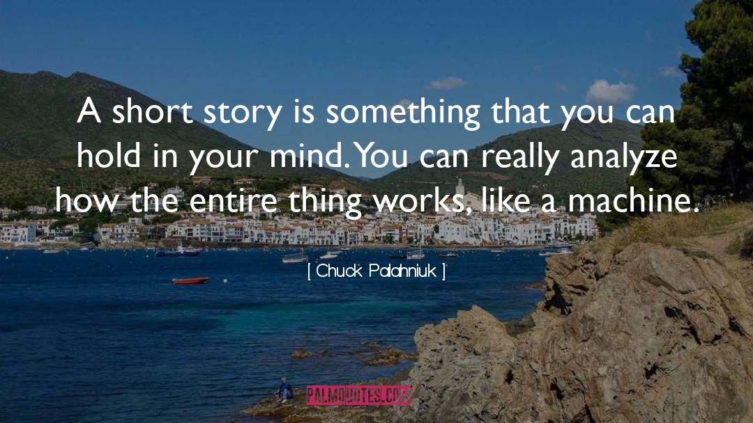 Analyze This quotes by Chuck Palahniuk