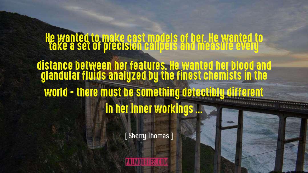 Analyzed quotes by Sherry Thomas