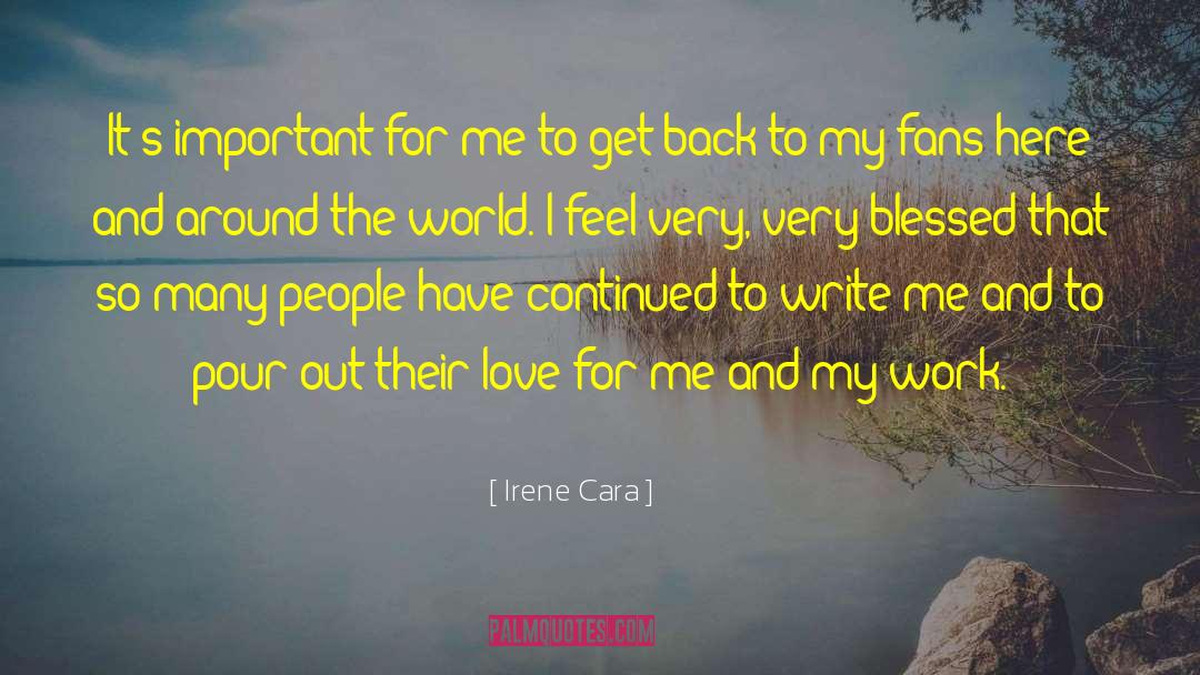 Anam Cara quotes by Irene Cara