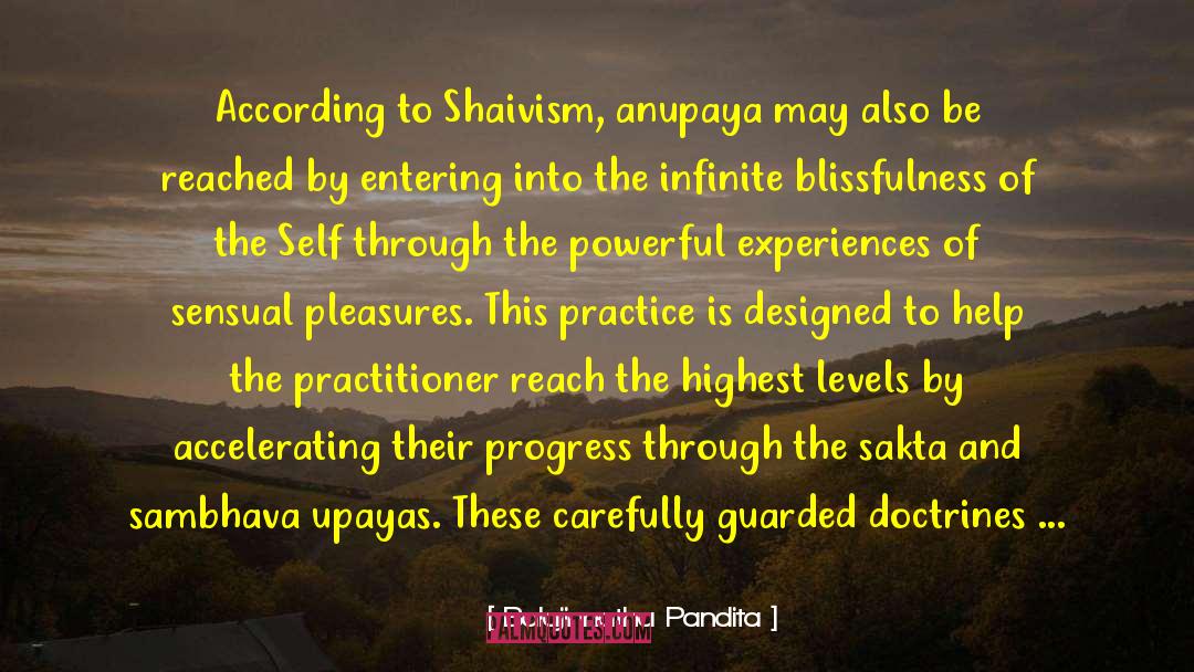 Ananda quotes by Balajinnatha Pandita