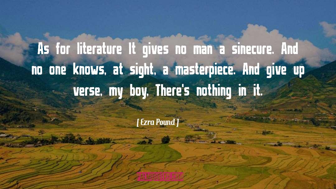 Anansi Boys quotes by Ezra Pound