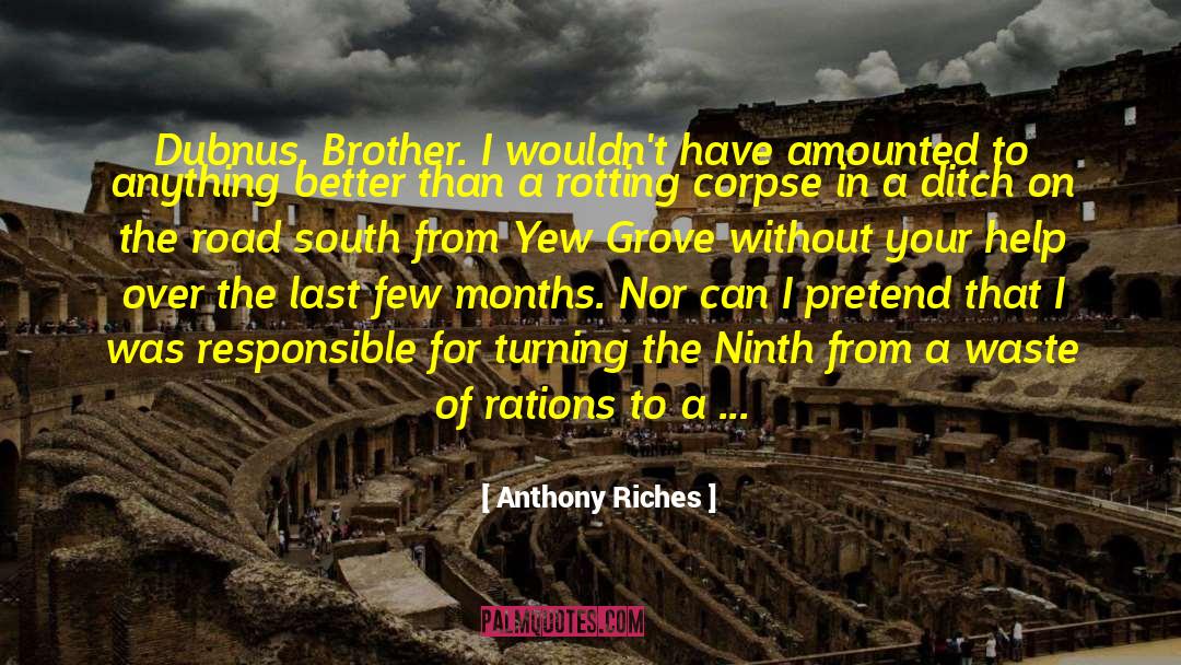 Anansi Boys quotes by Anthony Riches