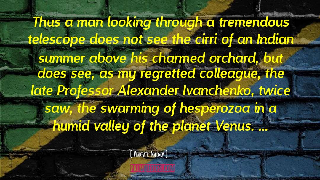 Ananthaswamy Man quotes by Vladimir Nabokov