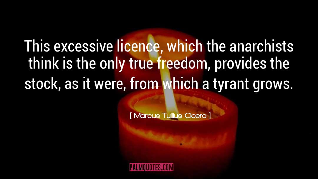 Anarchist quotes by Marcus Tullius Cicero