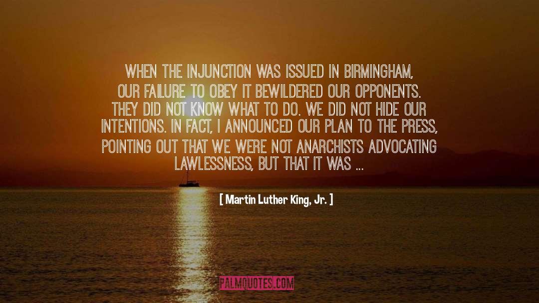 Anarchists quotes by Martin Luther King, Jr.