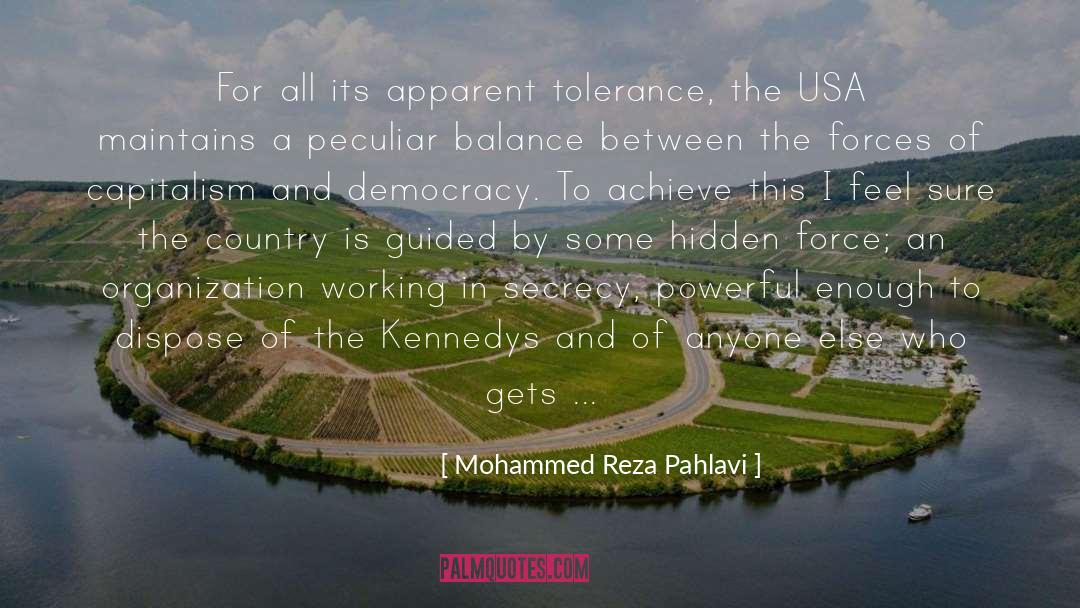 Anarcho Capitalism quotes by Mohammed Reza Pahlavi