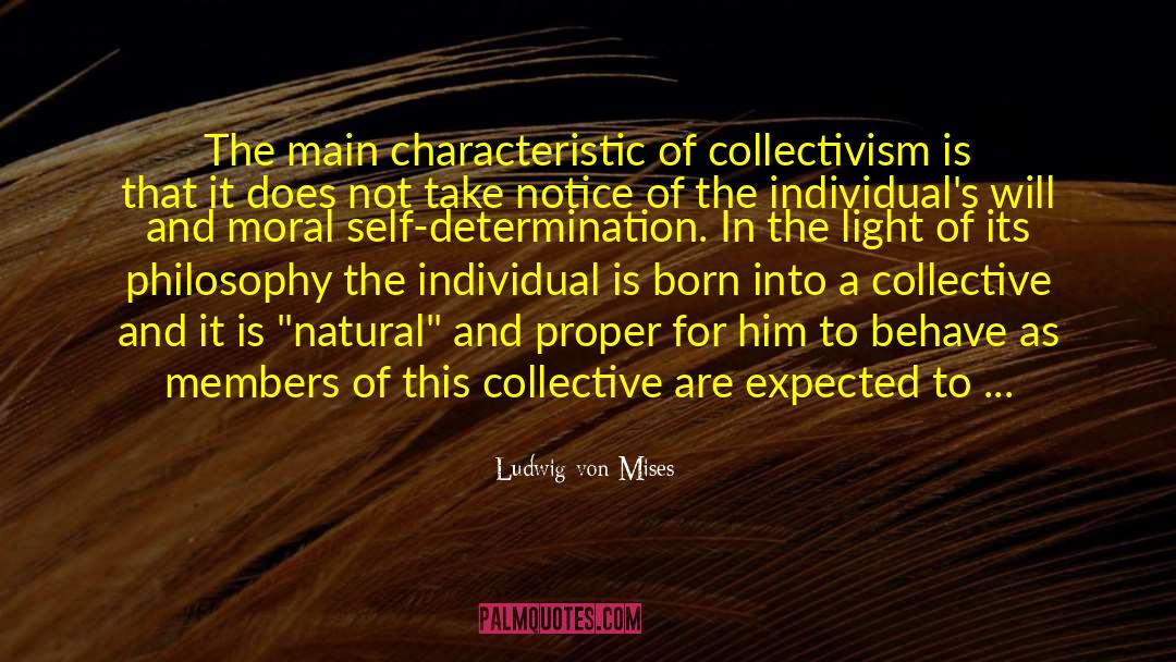 Anarcho Collectivism quotes by Ludwig Von Mises