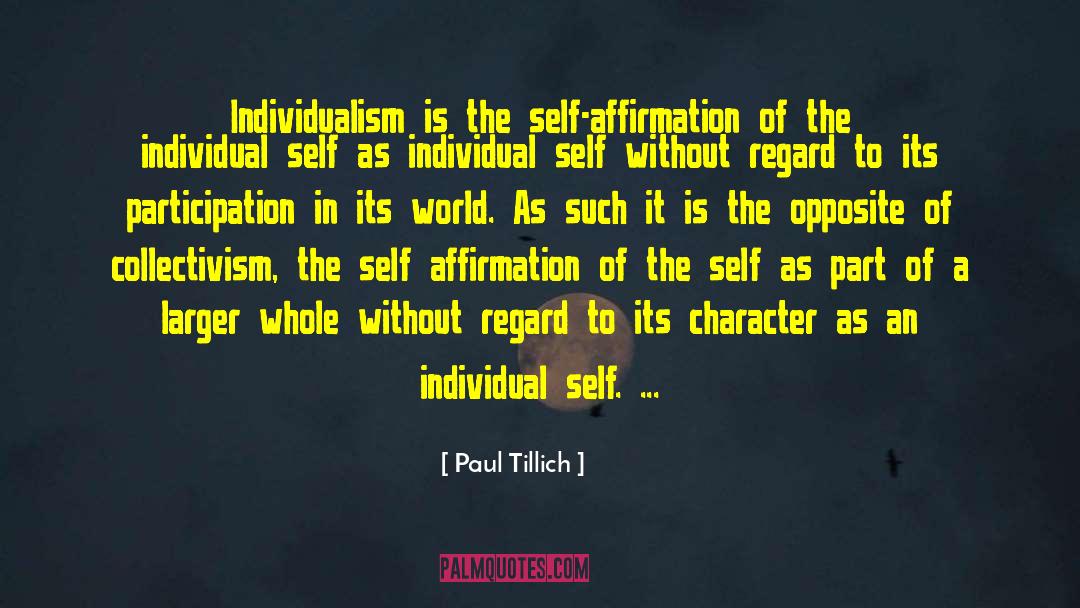 Anarcho Collectivism quotes by Paul Tillich