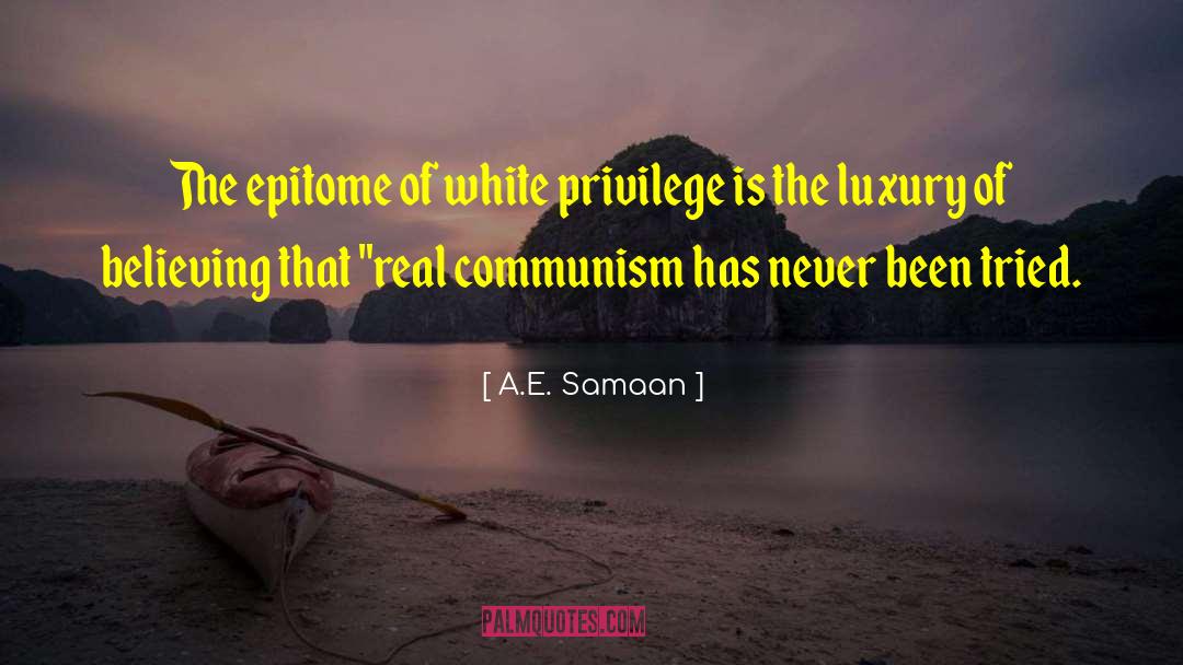 Anarcho Communism quotes by A.E. Samaan