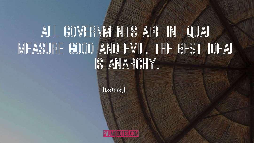 Anarchy In The Uk quotes by Leo Tolstoy