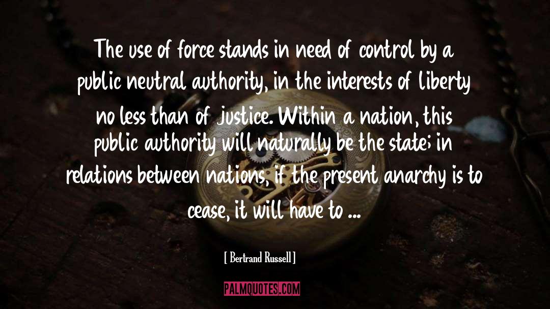 Anarchy In The Uk quotes by Bertrand Russell
