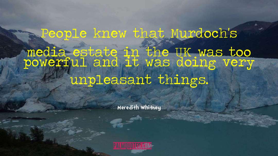 Anarchy In The Uk quotes by Meredith Whitney