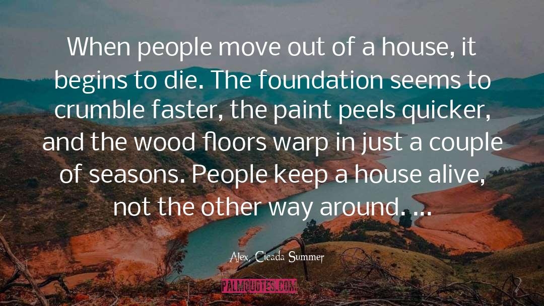 Anasazi Foundation quotes by Alex, Cicada Summer