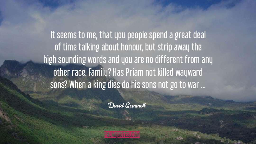 Anatomy Of A Murder quotes by David Gemmell