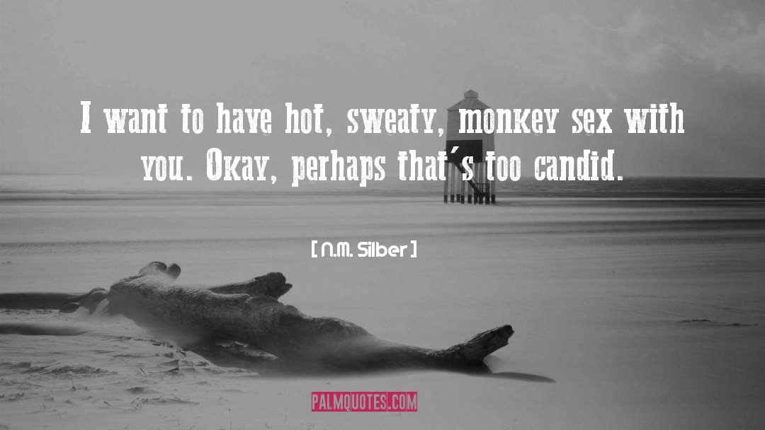 Anborn Hot quotes by N.M. Silber