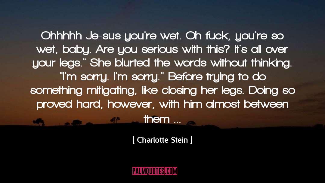 Anborn Hot quotes by Charlotte Stein
