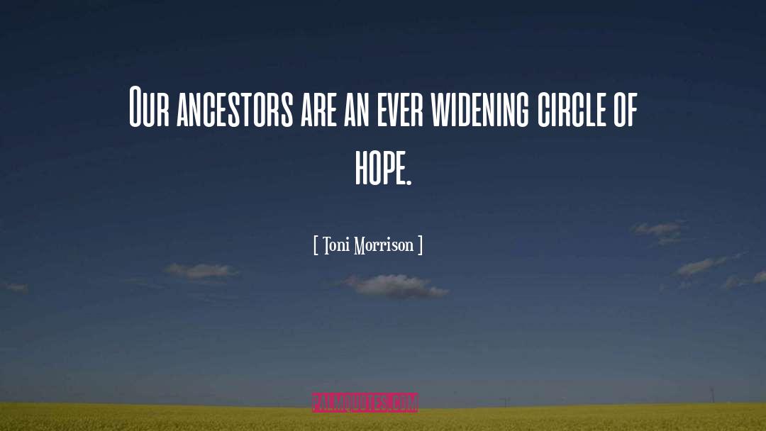 Ancestor quotes by Toni Morrison