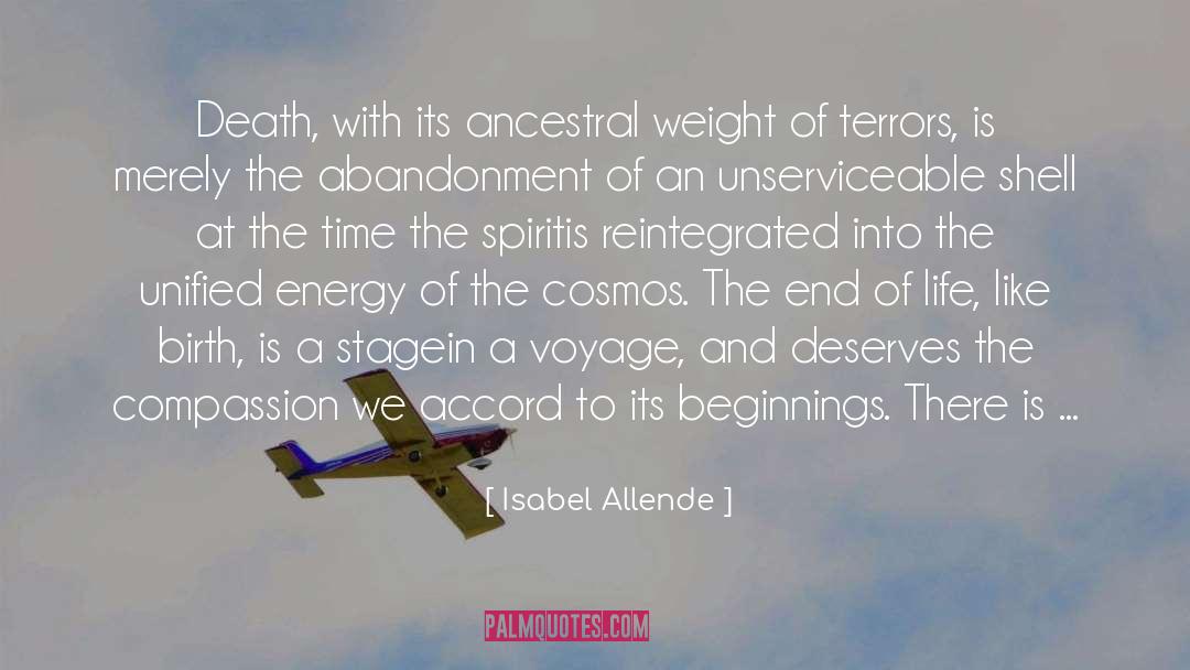 Ancestral quotes by Isabel Allende