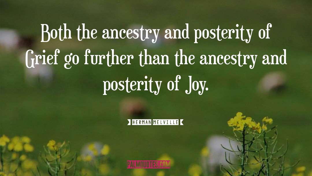 Ancestry quotes by Herman Melville