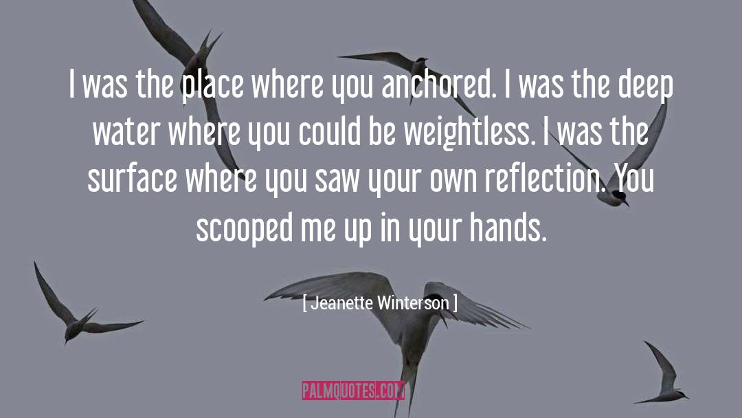 Anchored quotes by Jeanette Winterson