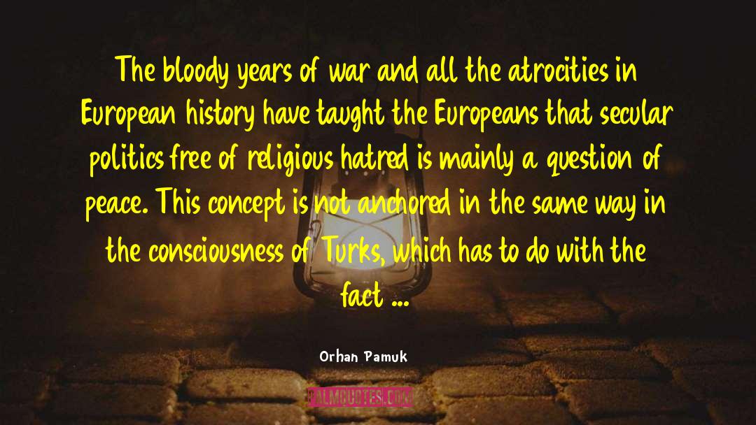 Anchored quotes by Orhan Pamuk