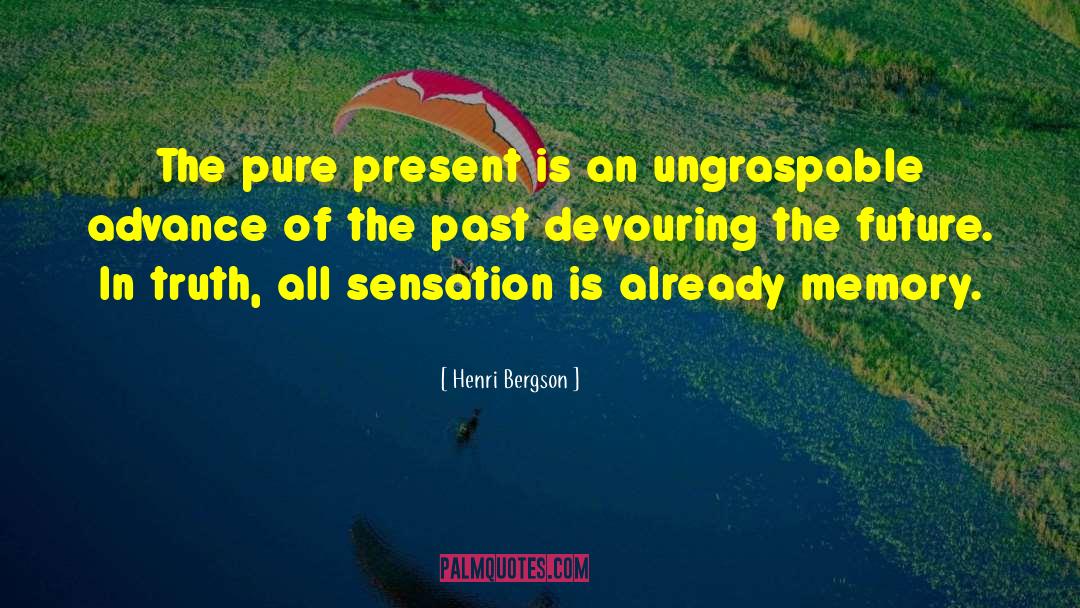 Anchoring Memories Of The Past quotes by Henri Bergson